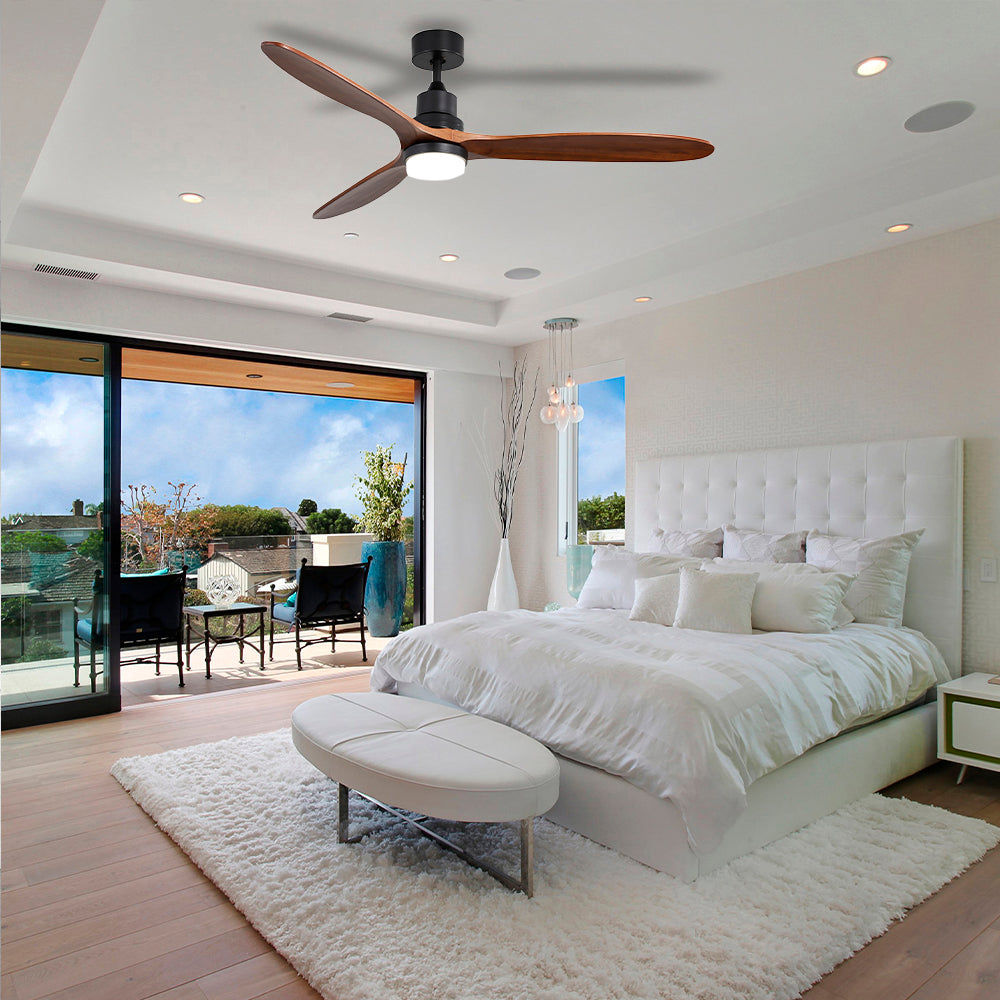 60″ Ceiling Fan With Light Remote