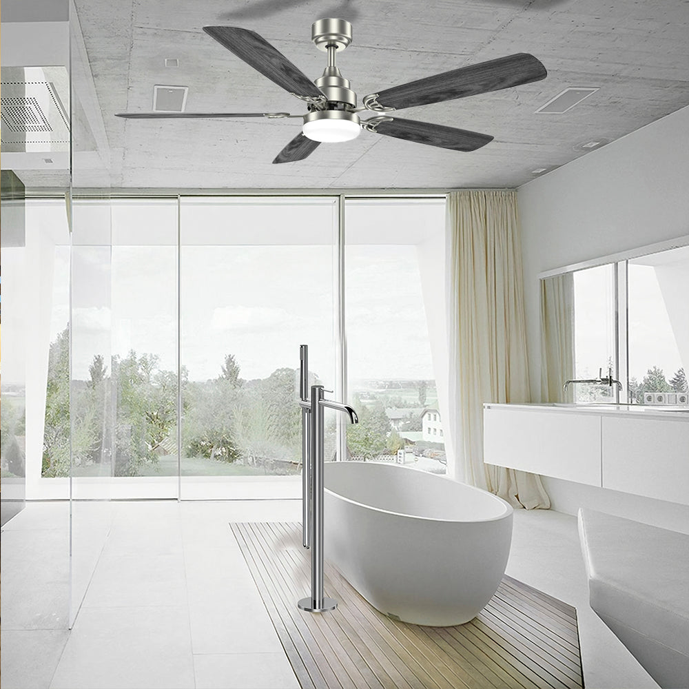 52″ Plywood Ceiling Fan With Light