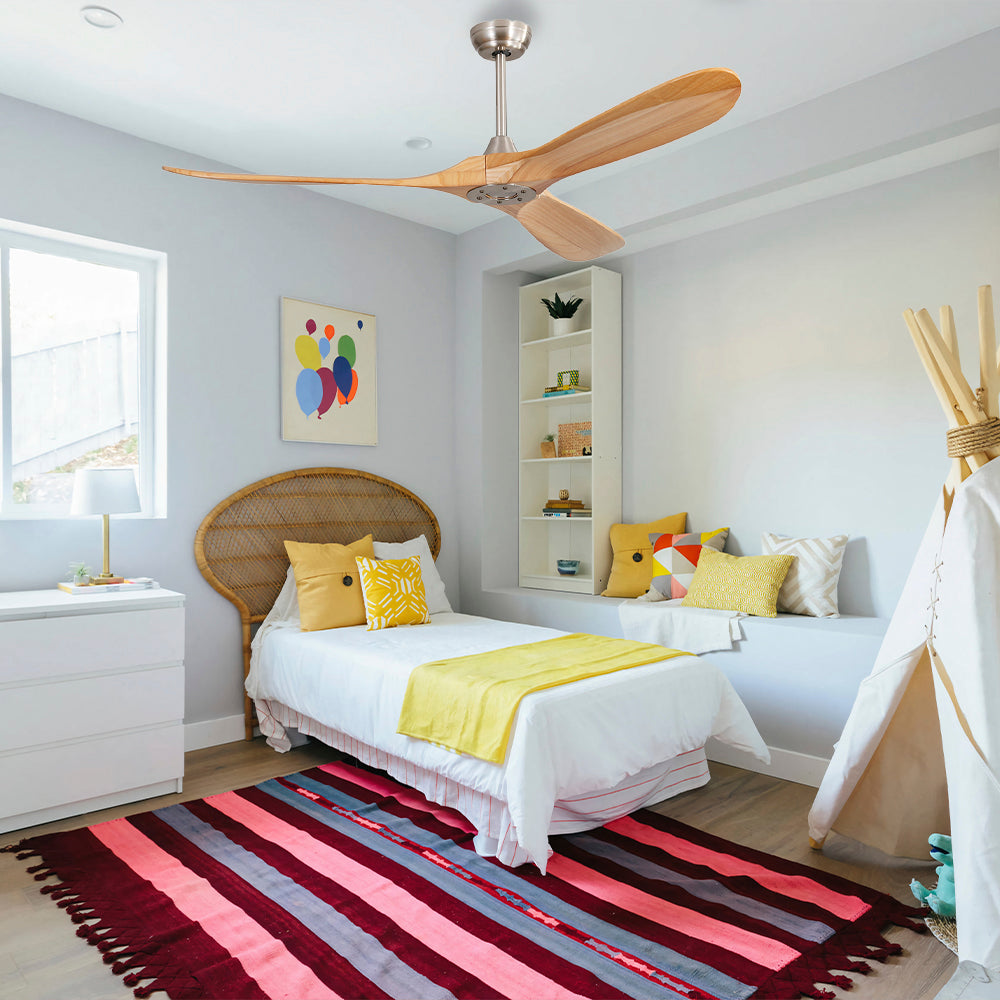 60″ Burlywood Ceiling Fan