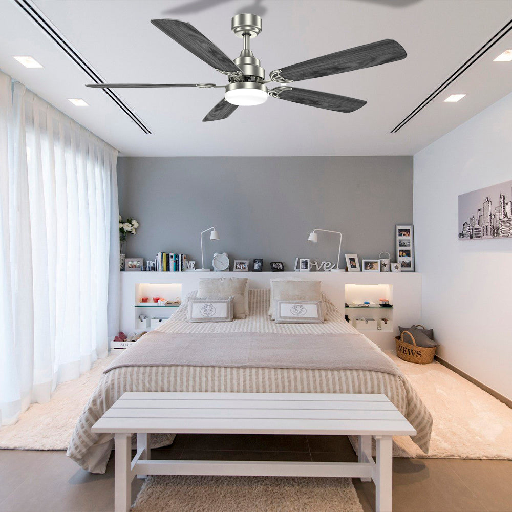 52″ Plywood Ceiling Fan With Light