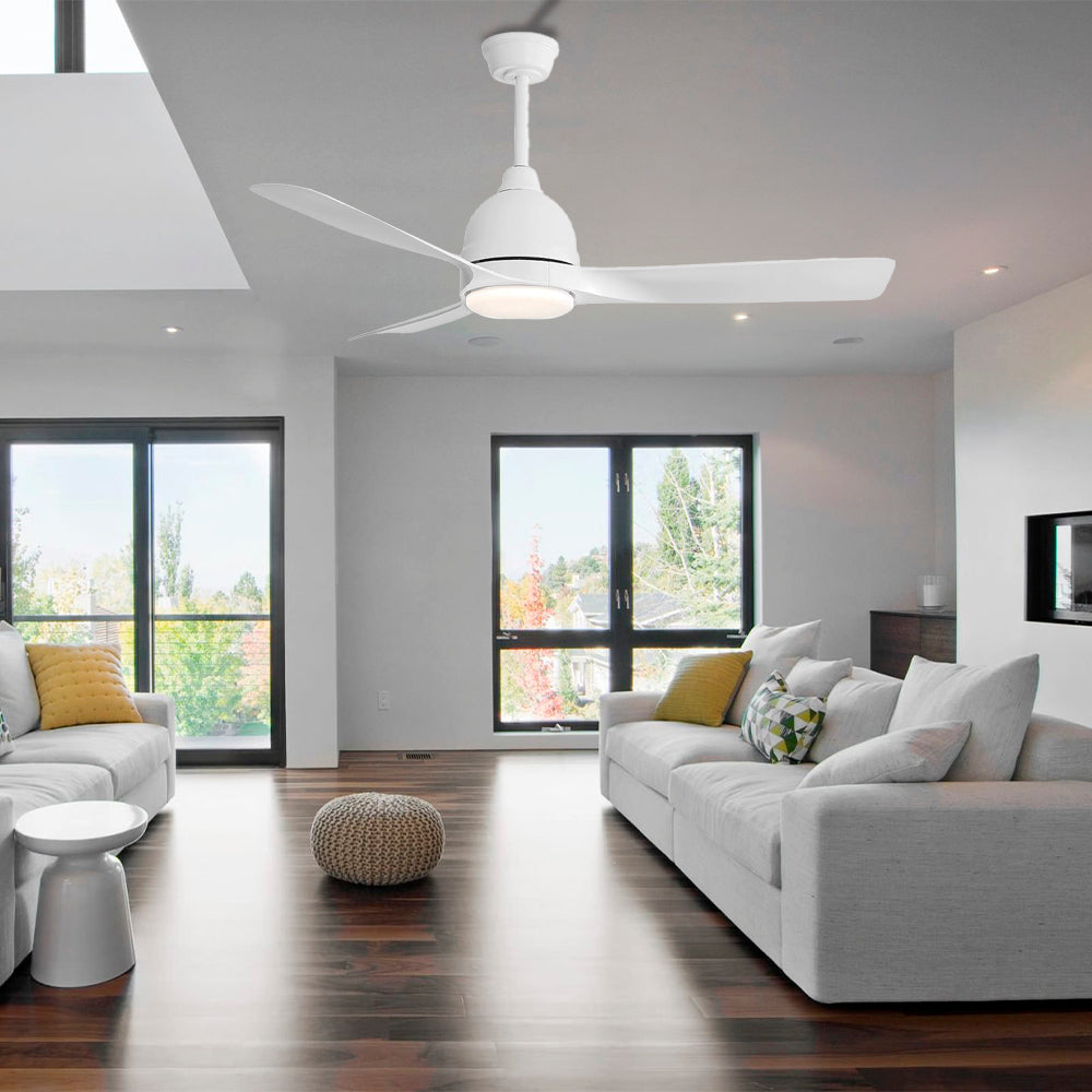 54″ ABS Smart Ceiling Fan With Remote