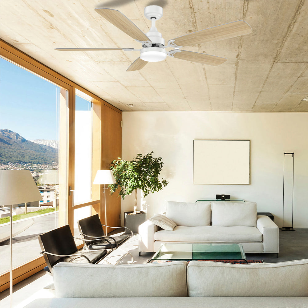 52″ Plywood Ceiling Fan With Light