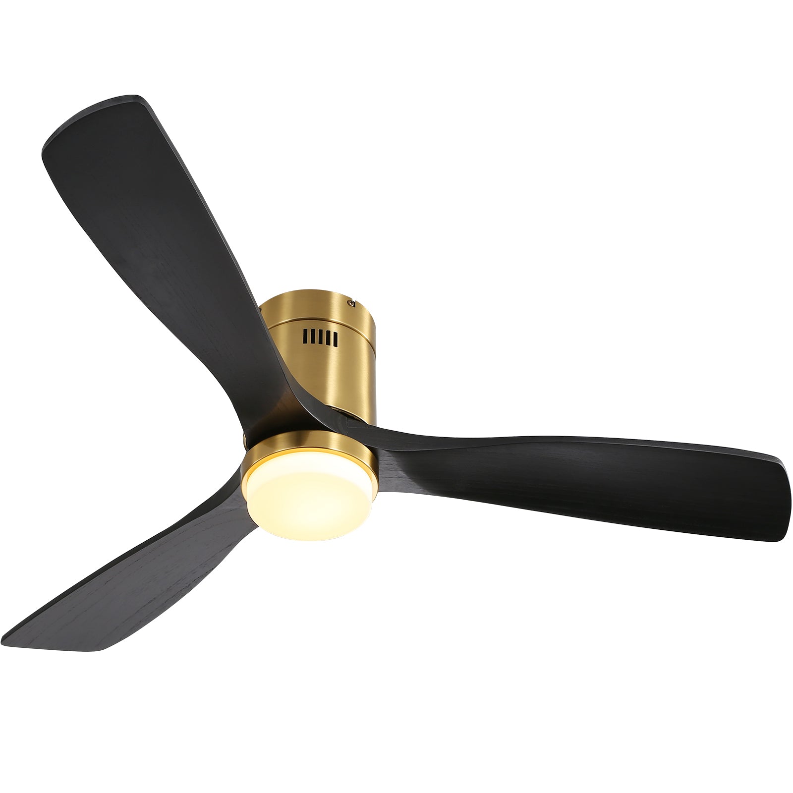 52″  Flush Mount Ceiling Fan With Light