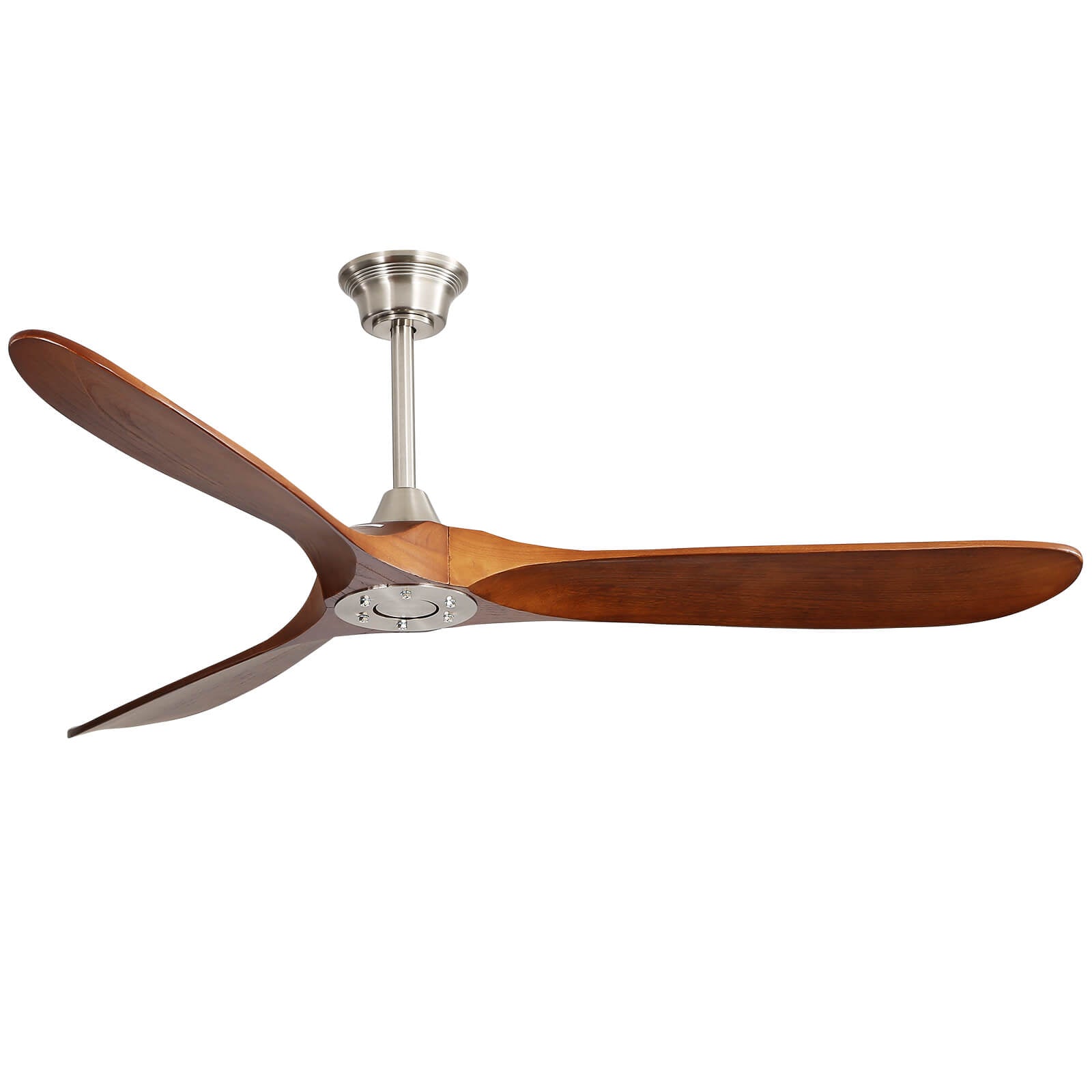 60″ Burlywood Walnut Ceiling Fan